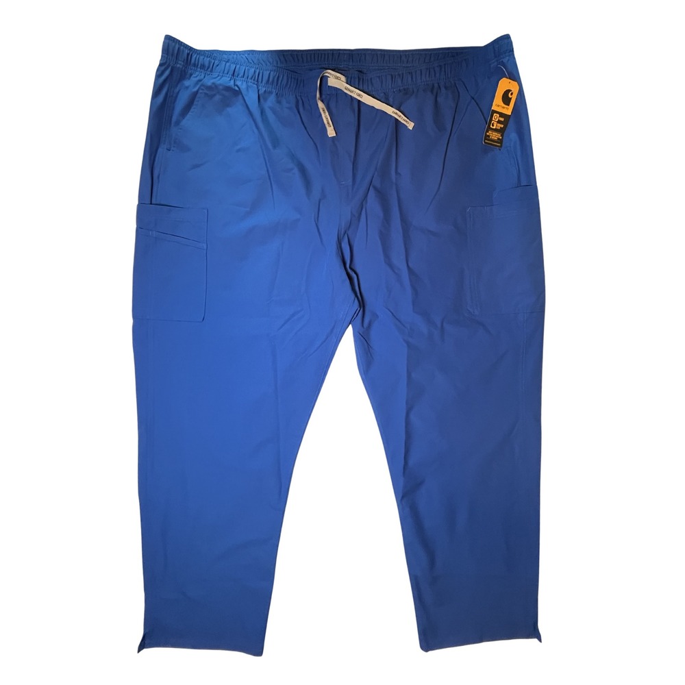 Carhartt Liberty Force Women's 5XL Regular Blue Straight Leg Scrub Pants NWT